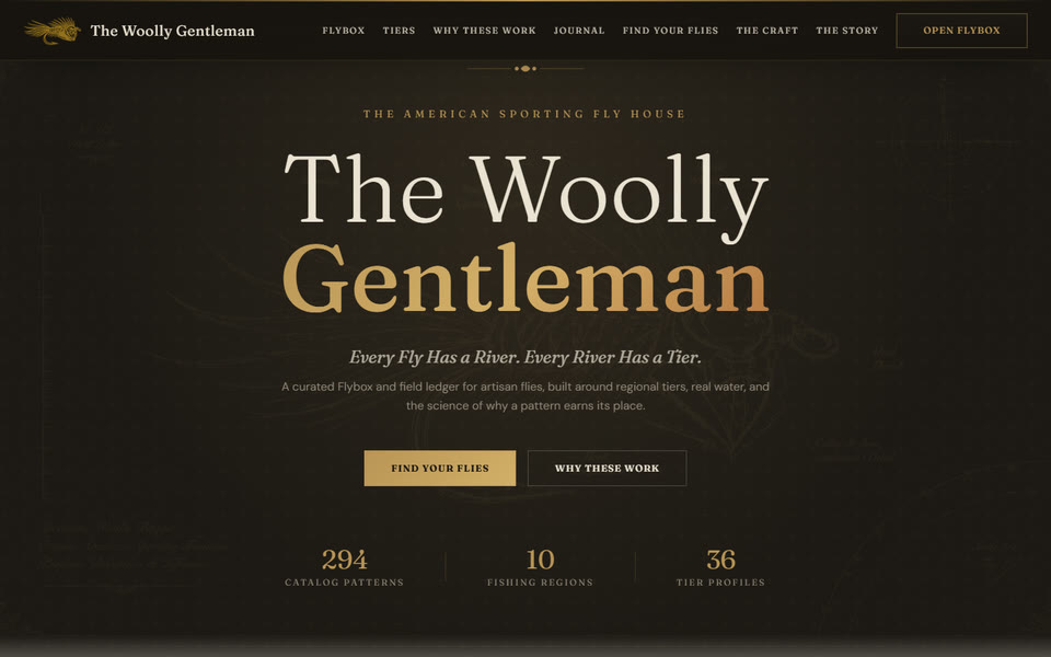 The Woolly Gentleman website